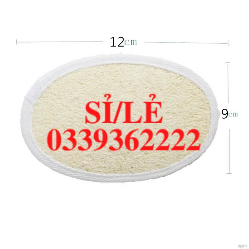 [Hàng mới về] Miếng Chà Tẩy Tế Bào Chết Chất Liệu Xơ Mướp Tự Nhiên 100%