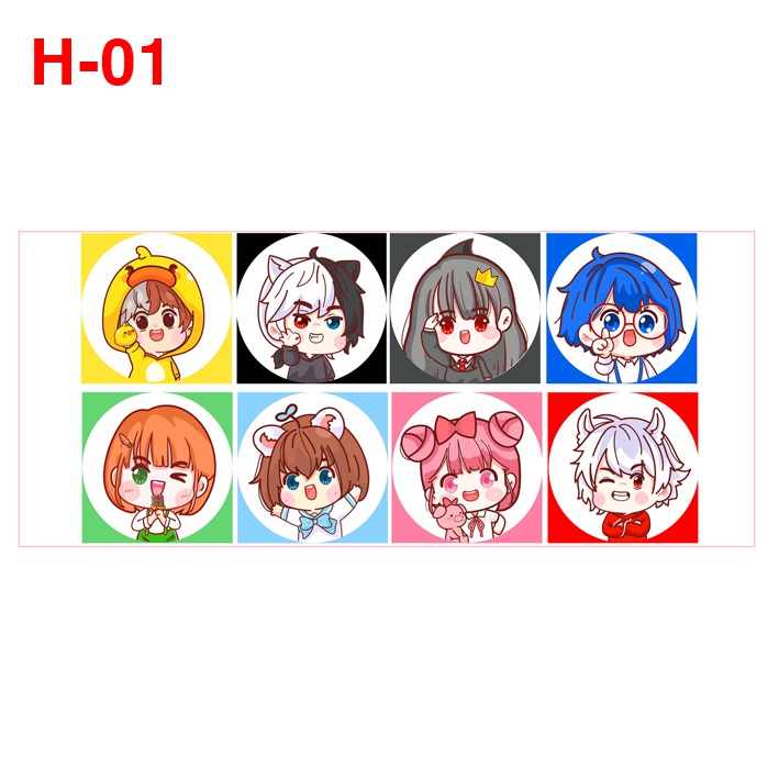 Ly sứ / cốc sứ HERO TEAM Simmy Phong cận Siro Mr Vịt Sammy Đào Timmy Kairon Kamui