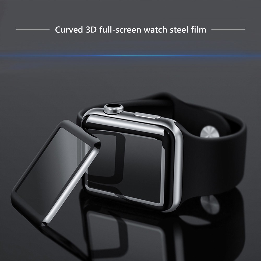 Sale 70% Kính cường lực cong 3D cong tràn viền cho iWatch Apple Watch, 40mm Giá gốc 47,000 đ - 46A74-1