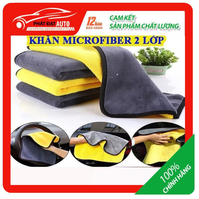 Khăn Lau  Ô Tô Microfiber Cao Cấp Gia Dụng Đa Năng Siêu Thấm,Không rụng lông,Không phai màu,Lau siêu sạch