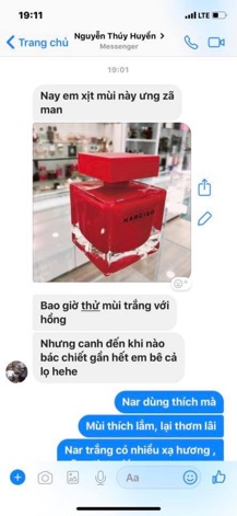 NARCISO ROUGE-Chai gốc còn 15ml