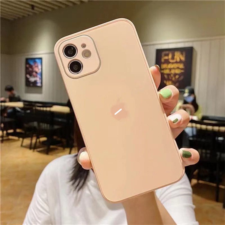 Ốp lưng iPhone Mặt Kính Cường Lực cho iPhone 13 12 Mini Pro Max 11 Pro Max Xr Xs Max 7 8 Plus – Mika Oops