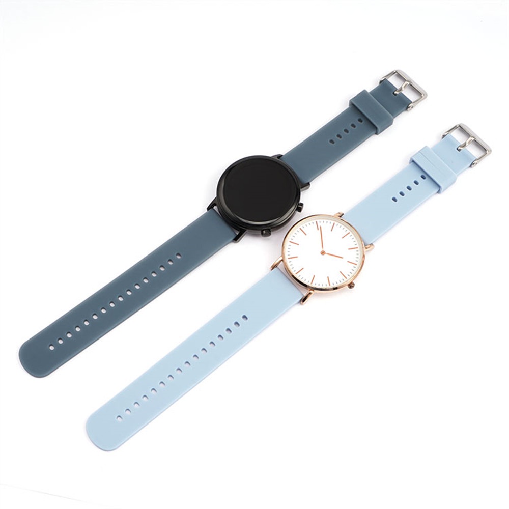 Dây Đeo Tay Thay Thế 20mm Bằng Silicon Cho Đồng Hồ Thông Minh Samsung Galaxy Watch 3 41mm 42mm Bnad Active 2 Gear S2