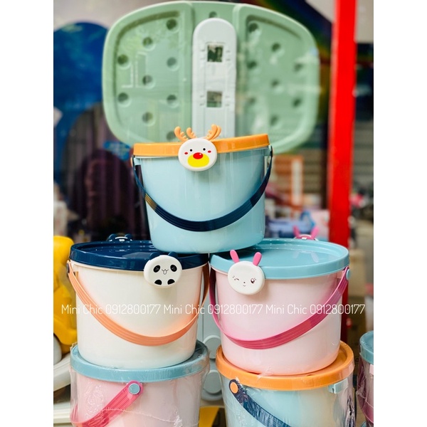 Đất nặn 24 màu kèm hộp đưng an toàn cho bé