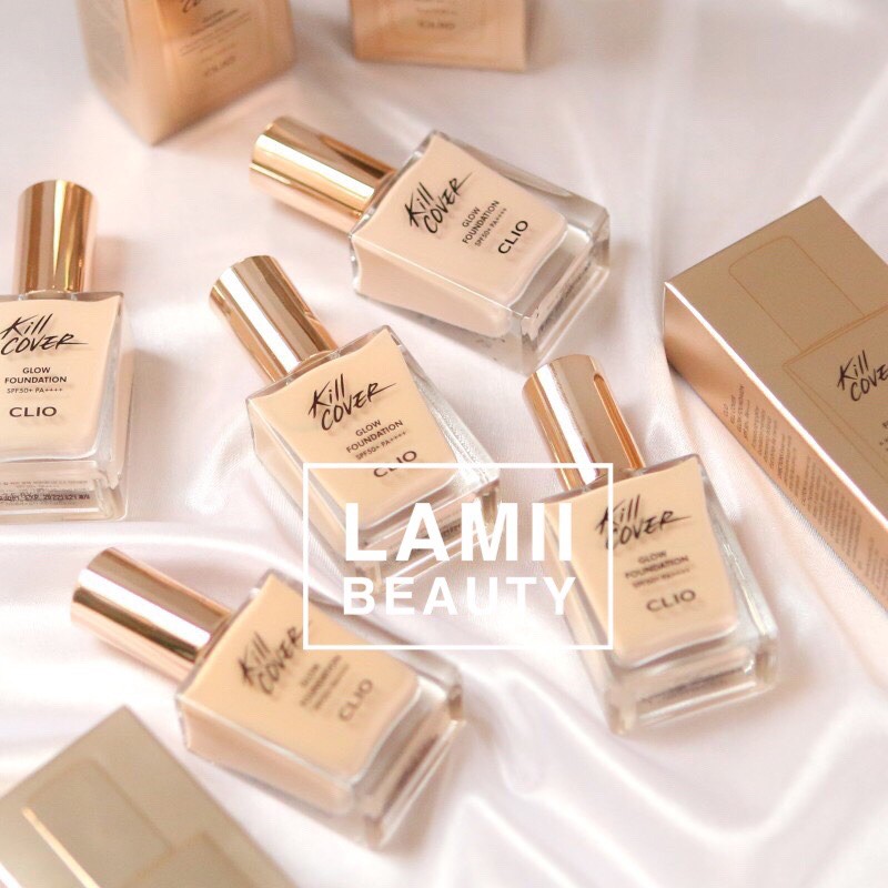 Kem nền CLIO KILL COVER GLOW FOUNDATION SPF50+ PA++++