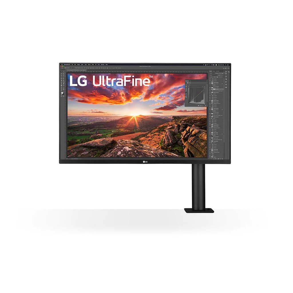 Màn hình máy tính LG UltraFine™ UHD 31.5'' IPS HDR 10 USB Type-C™ Ergo stand 32UN880-B