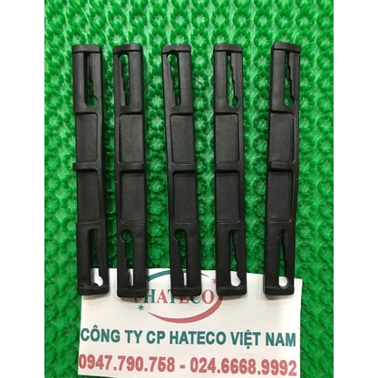 10 Nẹp còng nhựa - Thanh chặn còng dùng cho Còng bật còng nhẫn 5, 7, 9cm - Khóa còng bật