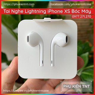 Tai nghe chân lightning ⚡ZIN BÓC MÁY⚡ Cho iPhone 7 đến iPhone 12 Pro Max Hàng Chính Hãng ⚡Bảo Hành 12 Tháng⚡