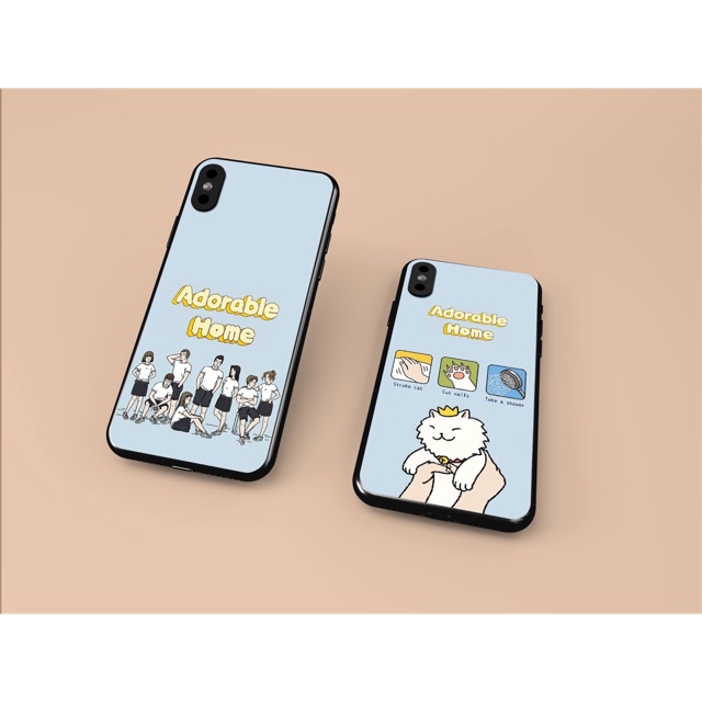 Ốp game Adorable home (kính cường lực)