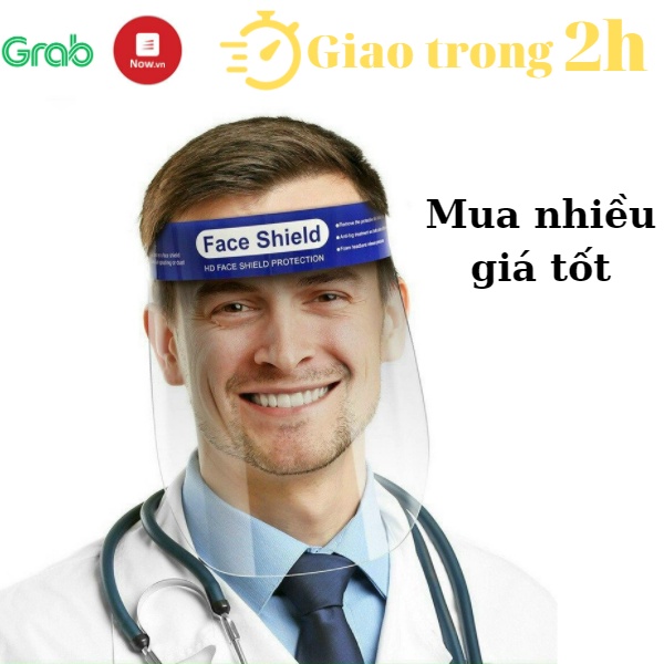 Kính chống giọt bắn, kính phòng dịch Face Shield (1 cái)