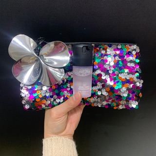 Xịt khoáng mini giữ lớp make up Mac Prep + Prime Fix & túi make up
