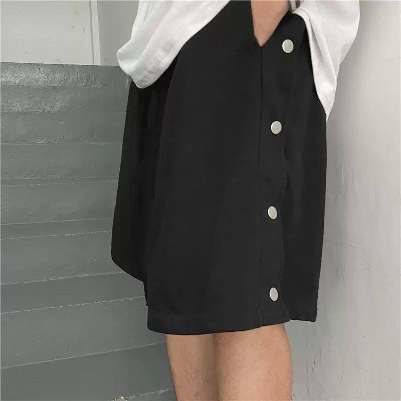 [Mã SKAMA06 giảm 8% TỐI ĐA 50K đơn250K] Quần short Metal Buttons, Quần short khuy bấm unisex, Jack Lane | BigBuy360 - bigbuy360.vn