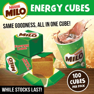 Kẹo Milo Energy Cube viên - Malaysia