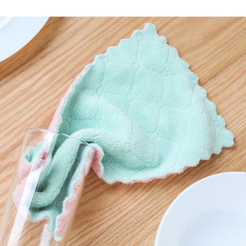 Khăn Lau Bếp Đa Năng 2 Mặt Thấm Hút Nước, Vải Mềm Mịn, Vệ Sinh Dễ Dàng Sạch Sẽ Kích thước 27.5cmx16cm