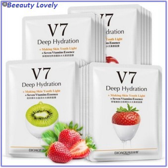 Mặt Nạ Giấy, Mặt Nạ V7 Dưỡng Da, Cấp Ẩm Toning Youth Mask nội địa Trung Bioaqua