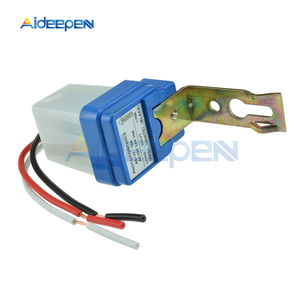 Công tắc tự động bật tắt đèn Ac 220v Dc 12v 24v 50-60hz 10a | BigBuy360 - bigbuy360.vn