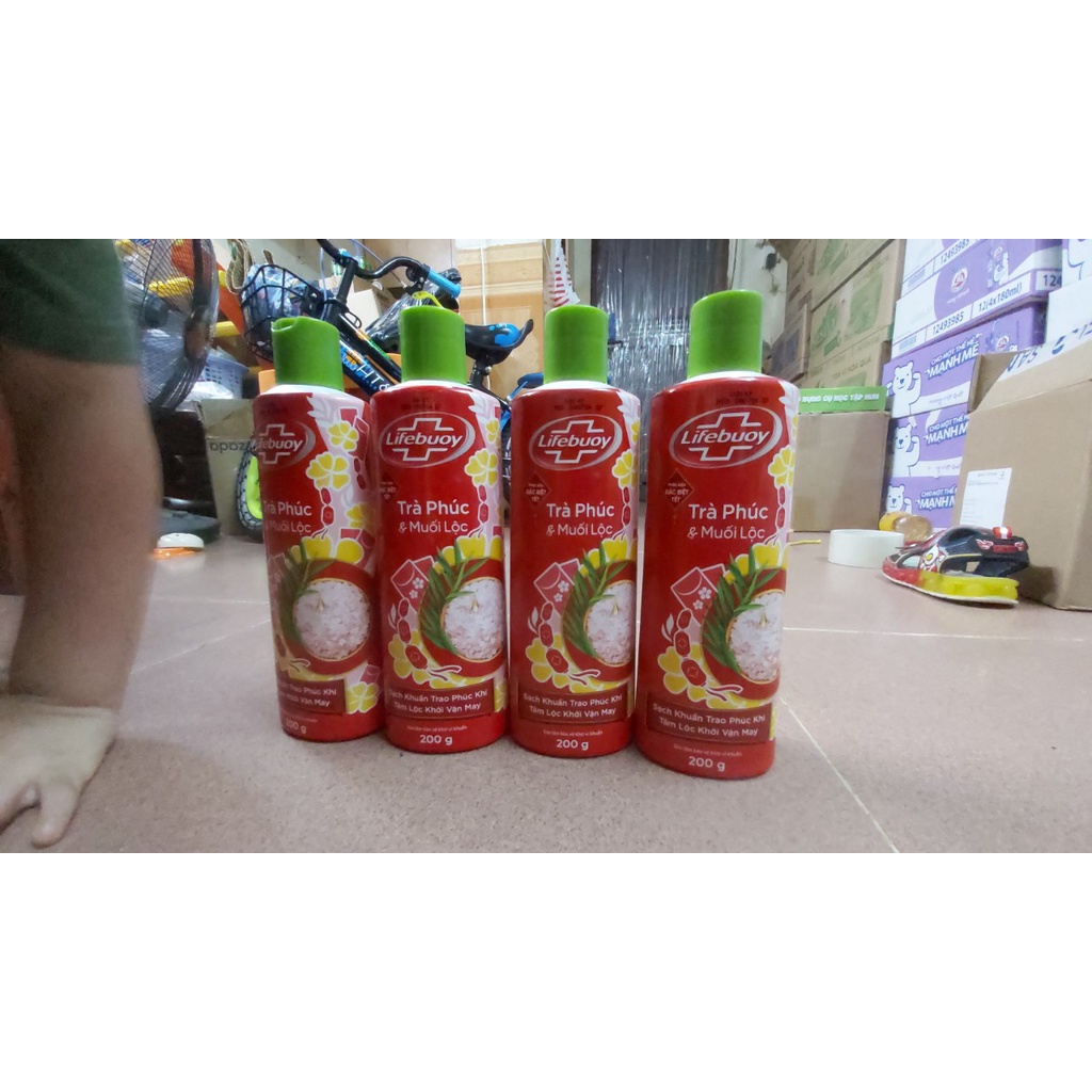 Sữa tắm Lifebuoy trà phúc muối lộc 200gr