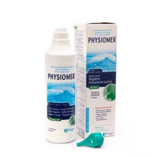 BÌNH XỊT PHYSIOMER TIA PHUN VỪA 135ML - TIA PHUN MẠNH 210ML