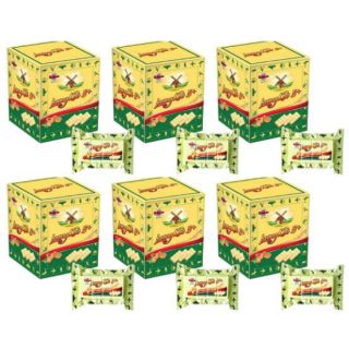 (Sỉ) Thùng 6 hộp x 10 phong x70gr/ hộp lương khô cao cấp 5 sao Hải châu