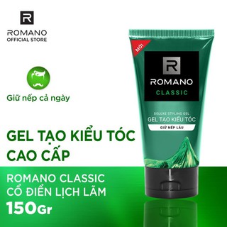 [Romano] Gel Vuốt Tóc Romano Classic 150G
