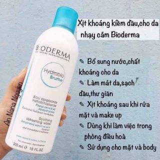 Xịt khoáng Bio