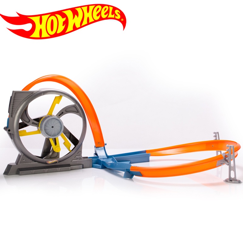 Bộ đường ray đua xe Hot Wheels Turbin Twister SP