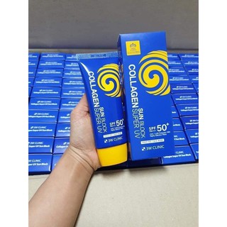 Kem chống nắng 3W Clinic Collagen Sun Block Supper Uv SPF 50+