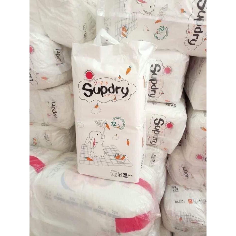 Bỉm Supdry 💝FREESHIP💝 Supdry nội địa trung 2021 cao cấp mềm mỏng siêu thấm - Tã Supdry Quần đủ size M64/L58/XL52/XXL50