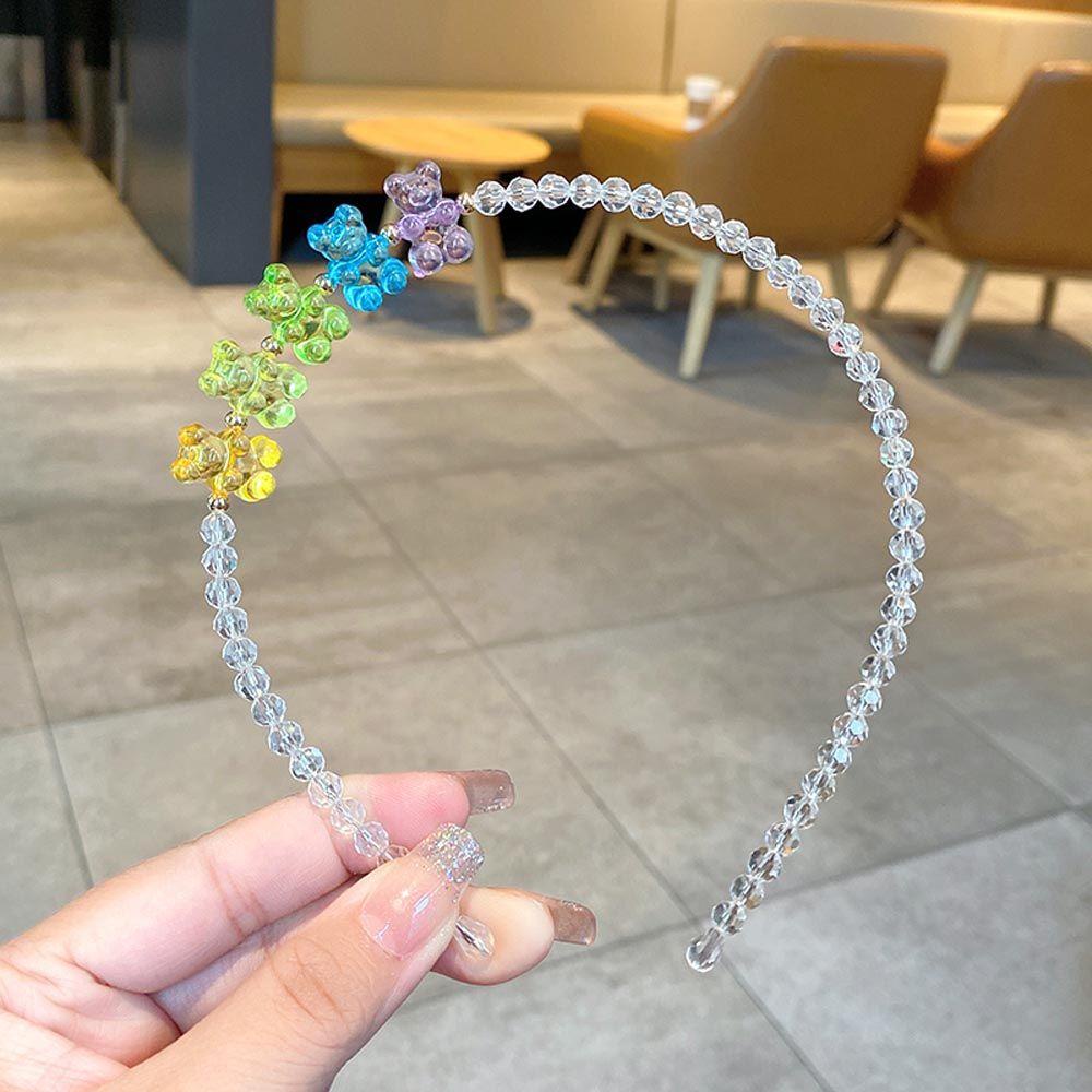 1 Băng Đô Cài Tóc Chống Trượt Hình Gấu Dễ Thương Cho Nữ