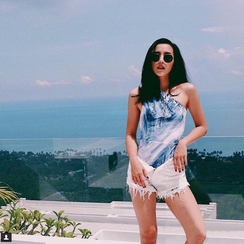 Áo tắm đeo vai chéo, áo tắm một mảnh, bikini, vải cao cấp, trang phục đi biển X06 | BigBuy360 - bigbuy360.vn