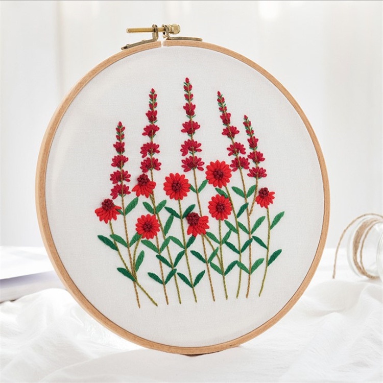 SET Tranh Vải Tự Thêu Thủ Công ( không kèm bàn căn) cho người mới bắt đầu đơn giản tại nhà thêu chữ thập