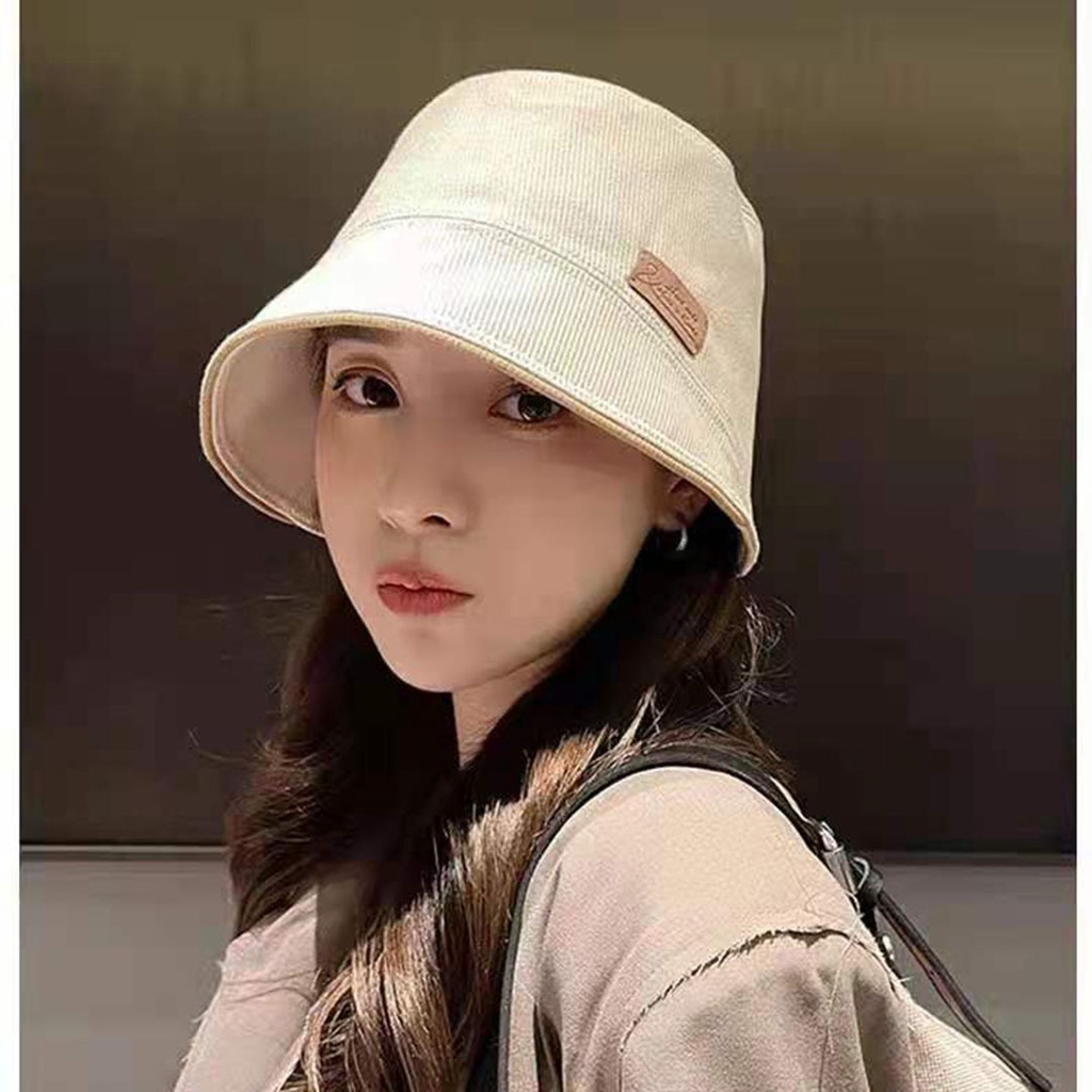 Mũ vành tròn màu trơn hợp thời trang 2021 trẻ trung