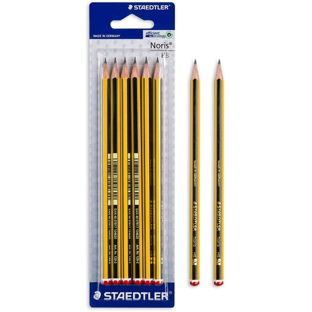 CHÌ GỖ STAEDTLER Noris 2H,HB,2B made in Germany