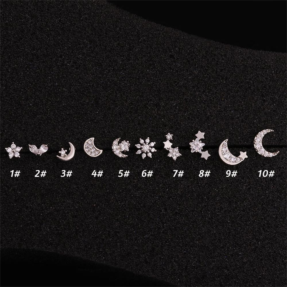 Khuyên xỏ cơ thể bằng thép y tế thời trang cho nữ