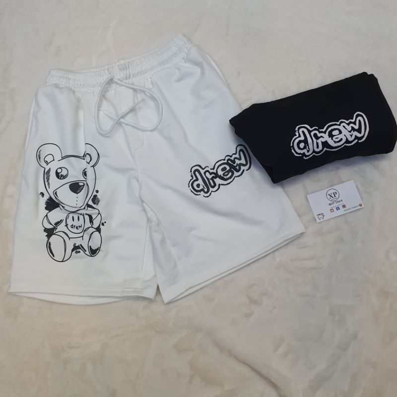 XPstore Quần short unisex Nam Nữ DREW Gấu (Ảnh thật)