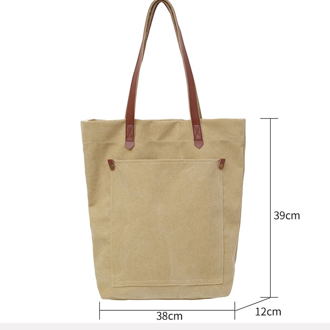Túi vải Cỡ Lớn Thời Trang Nam men shoulder bag crossbody bag tote bag