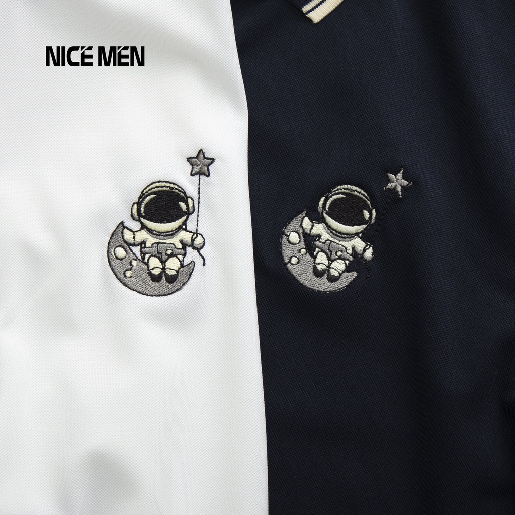 Áo thun nam POLO thiết kế vải cá sấu cotton cao cấp ngắn tay cực sang trọng và lịch lãm NICEMENCS19