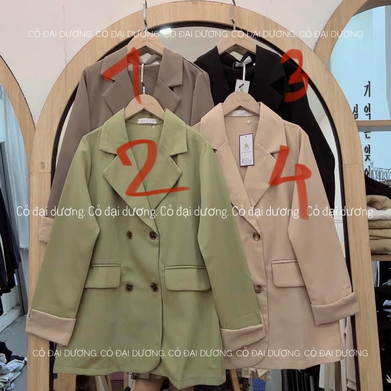 áo blazer sắn tay