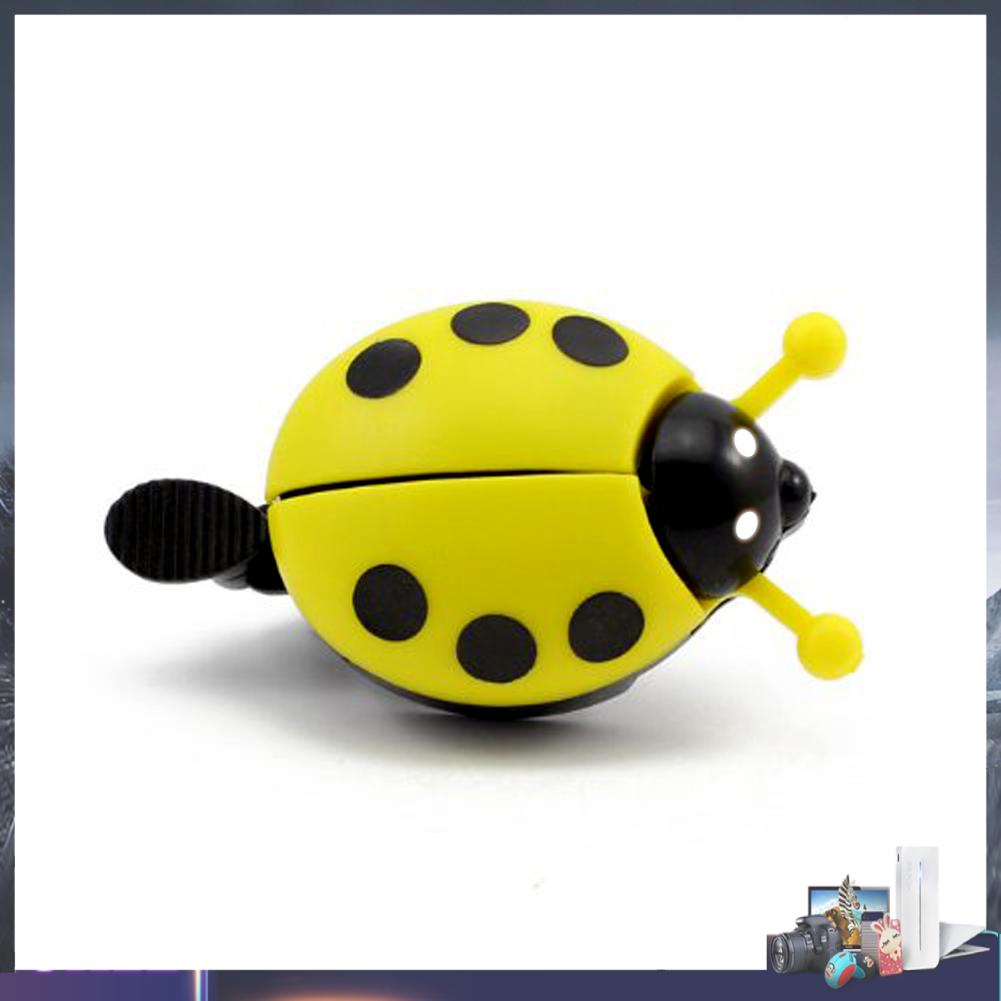 Chuông gắn tay lái xe đạp thiết kế hình bọ cam dễ thương