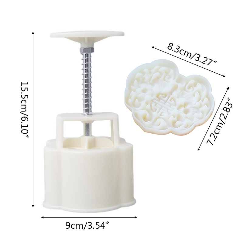 Baking Decorating Mooncake Mould Mid-Autumn Ru YiHand-Pressure Traditional