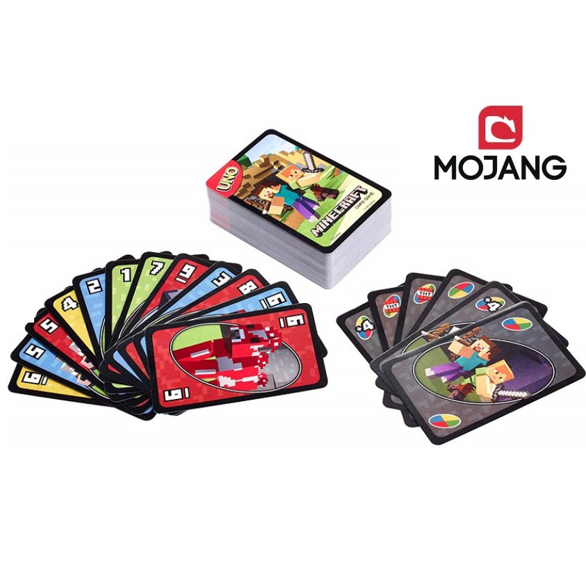 Bài tây uno minecraft chính hãng Mojang