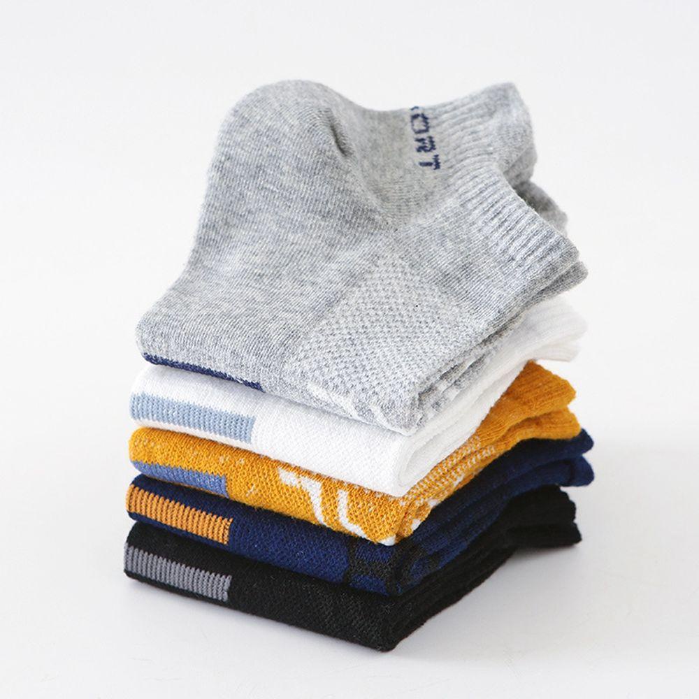 Vớ Thuyền Cotton Mỏng Tàng Hình Họa Tiết Kẻ Sọc Màu Sắc Thời Trang Mùa Hè Kháng Khuẩn