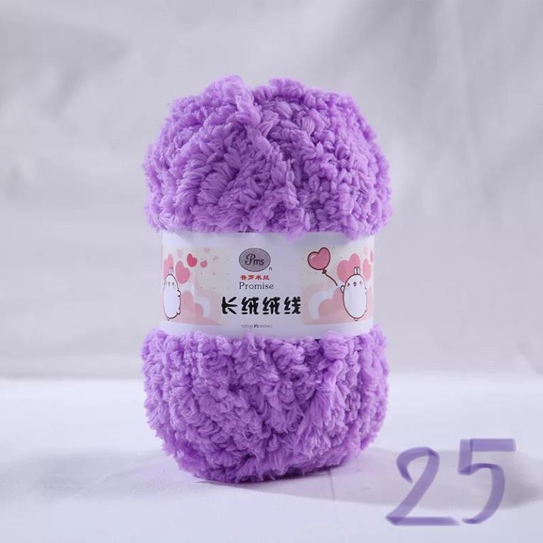 Len bông xù Bảng Màu 1