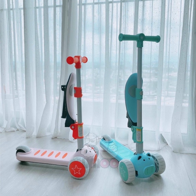 Xe trượt Scooter Heo Umoo đa năng 2 in 1