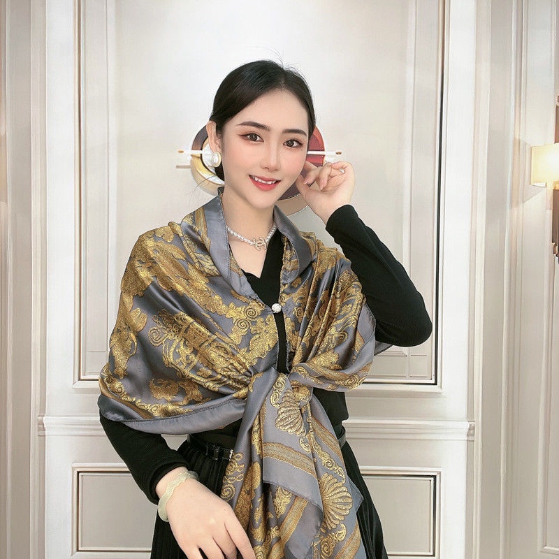 Khăn Choàng Chống Nắng Có Mũ Trùm Đầu Khóa Nam Châm Thời Trang