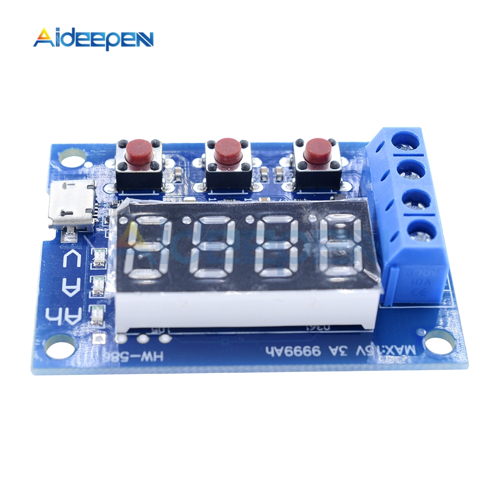 Mạch kiểm tra dung lượng pin Lithium 18650 Li-Ion Hw-586 Zb2L3 1.2v 12v | BigBuy360 - bigbuy360.vn