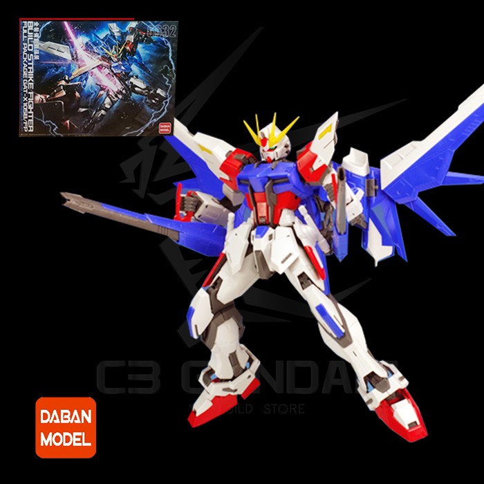 MÔ HÌNH GUNDAM  MG 1/100 DABAN 6632 BUILD STRIKE GUNDAM FULL PACKAGE