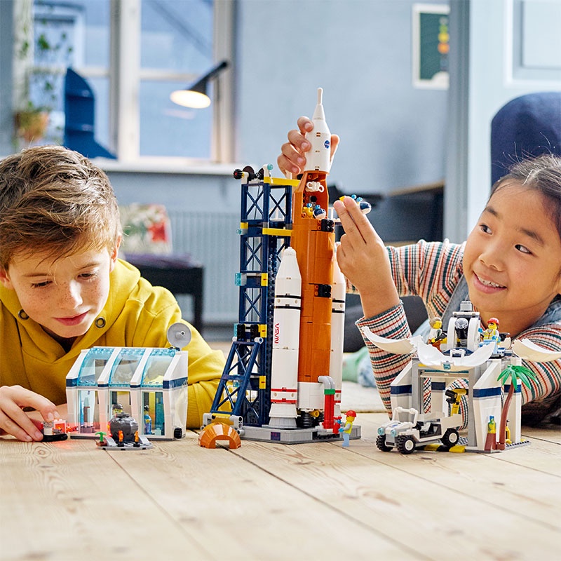 Đồ Chơi LEGO CITY Trạm Phóng Tên Lửa NASA 60351 (1010 chi tiết)
