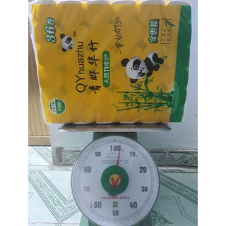 36 CUỘN GIẤY ĂN GẤU TRÚC CAO CẤP QYHUAZHU 2.8KG (GIÁ SIÊU RẺ )