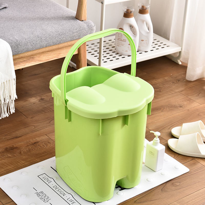 Chậu Ngâm Chân Dày Dặn Có Vỏ Bọc Tiện Dụng | BigBuy360 - bigbuy360.vn